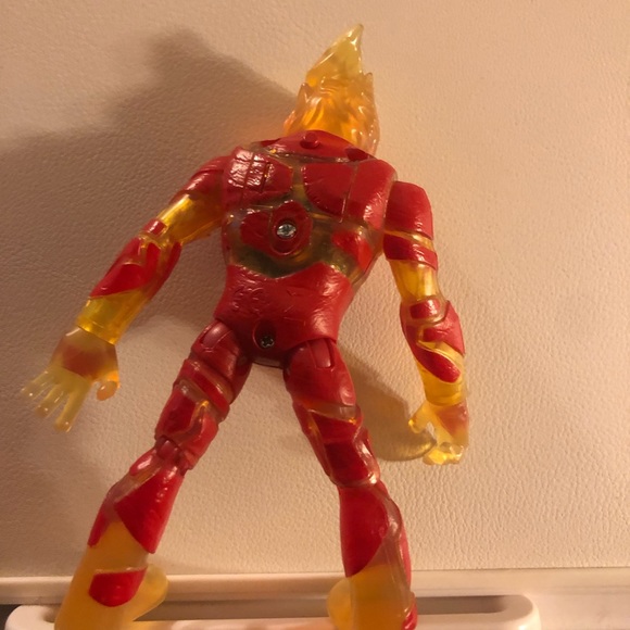 Ben 10 Heatblast Figure 6" Playmates 2017 Cartoon Network Lights Up Talk CN Toy - Picture 3 of 11